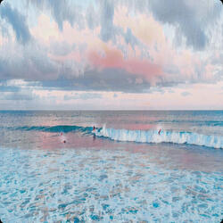 in the moment (lofi at the beach)