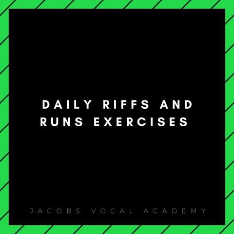 Daily Riffs And Runs Exercises