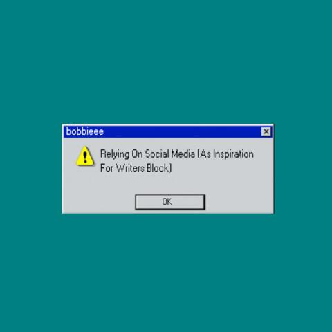 Relying On Social Media (As Inspiration For Writers Block)