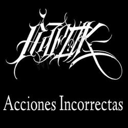 Acciones incorrectas