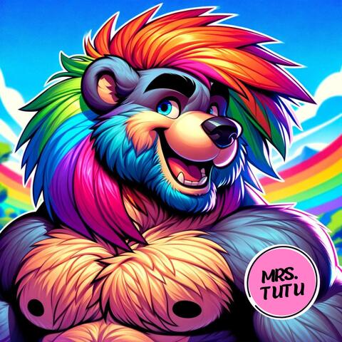 Benny The Bear with Rainbow Hair Color Song