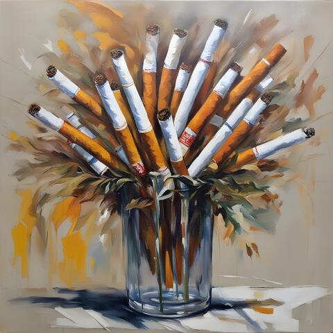 cigarettes in a bouquet