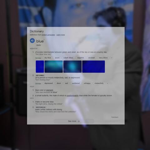 Blue