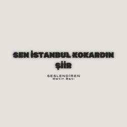 Sen İstanbul kokardın Şiir