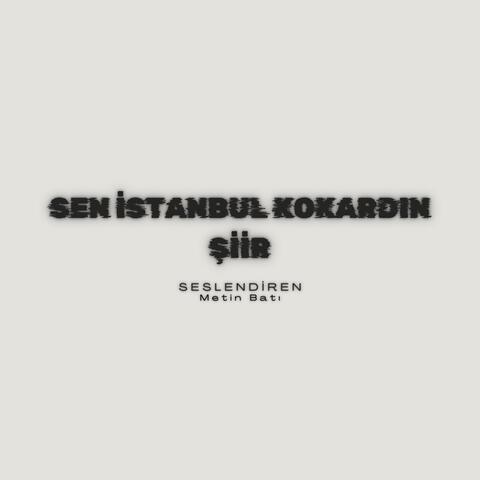 Sen İstanbul kokardın Şiir