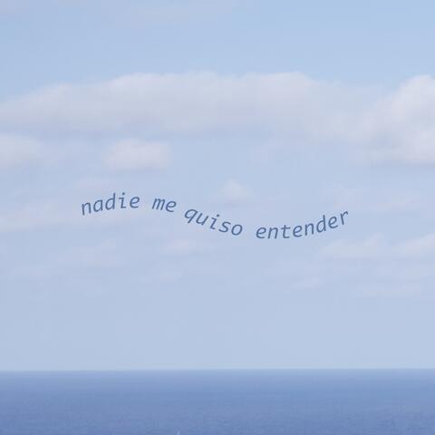 Nadie me quiso entender