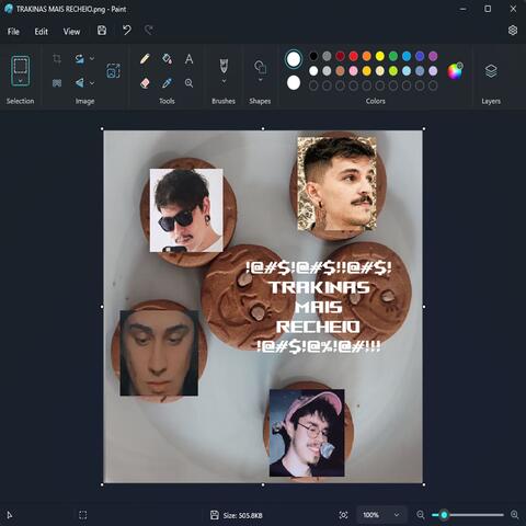 trakinas mais recheio