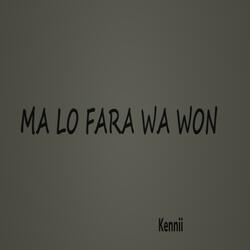 Ma lo fara we won