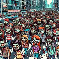 living of the night dead