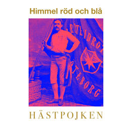 Himmel röd och blå