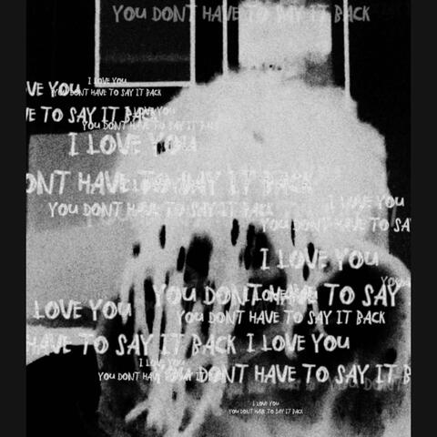 I LOVE YOU YOU DON'T HAVE TO SAY IT BACK