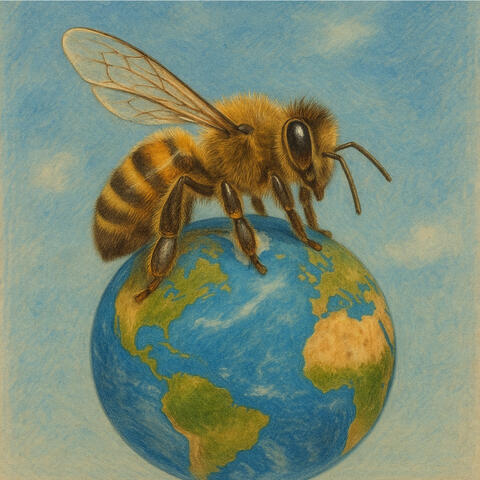 Cute Honeybee