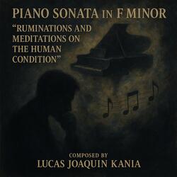 Piano Sonata in F Minor "Ruminations and Meditations on the Human Condition"