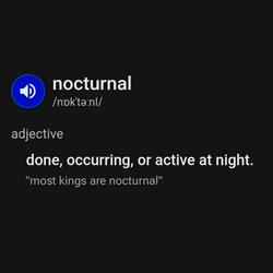 Nocturnal