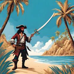 Der Pirat von der Pirateninsel
