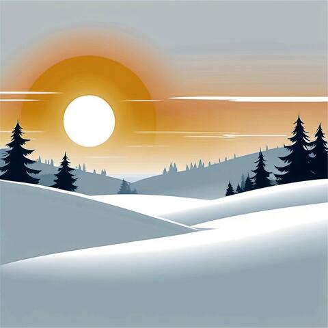 Morgensonne im Winter