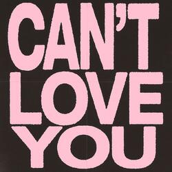 Can't Love You