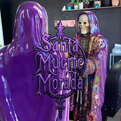 Santa Muerte Morada