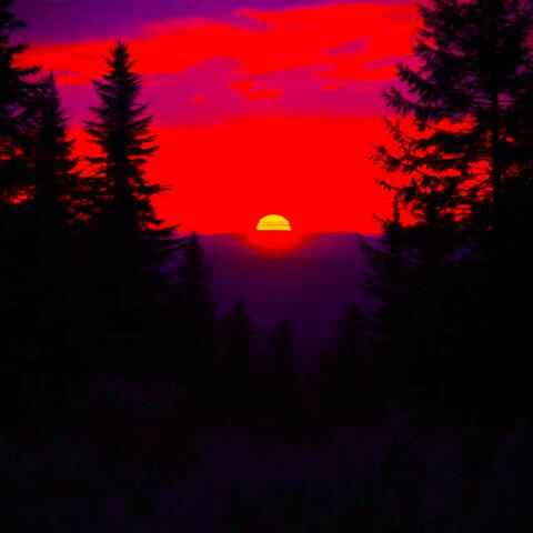 purple sunset