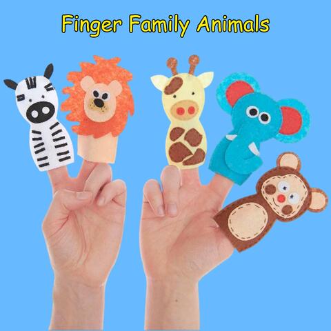 Finger Family Animals - Daddy Finger