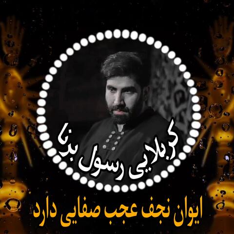 كربلايى رسول برنا ايوان نجف عجب صفايى دارد