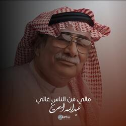 مالي من الناس غالي