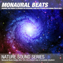 Monaural Beats Golden Sine 105.0 Hz (Overall view of complete situation) 02