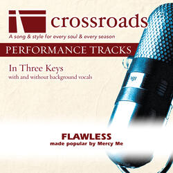 Flawless (Performance Track Low without Background Vocals)