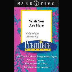 Wish You Were Here (Performance Track With Background Vocals Original Key