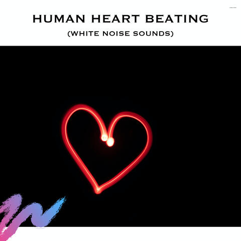 Human Heart Beating (White Noise Sounds)