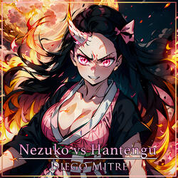 Nezuko vs Hantengu (from "Demon Slayer")