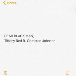 Dear Black Man (feat. Cameron Johnson)
