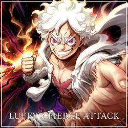 Luffy's Fierce Attack (from "One Piece")