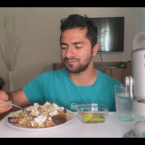 ASMR ACILI MANTI | Türkçe Mukbang Asmr