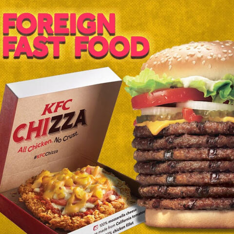 Weirdest Fast Food Menu Items From Foreign Countries