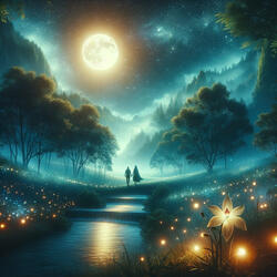 Enchanted Dreams A Love Story Under the Moonlight