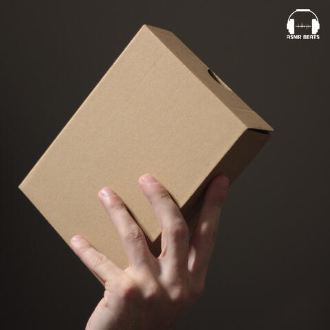 Rhythmic ASMR Sounds With Cardboard Box