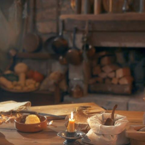 17th Century Kitchen Ambience