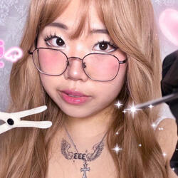 ASMR Gyaru girl pierces your TONGUE and more