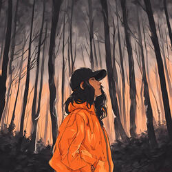 Orange Jacket