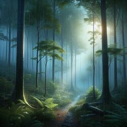 Relaxing Rainfall Noise in the Forest for Sleep, Study, Ambience 15