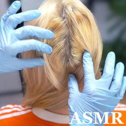 Crisp Sound Real Person Scalp, Hair Exam in 10 Minutes Pt.3