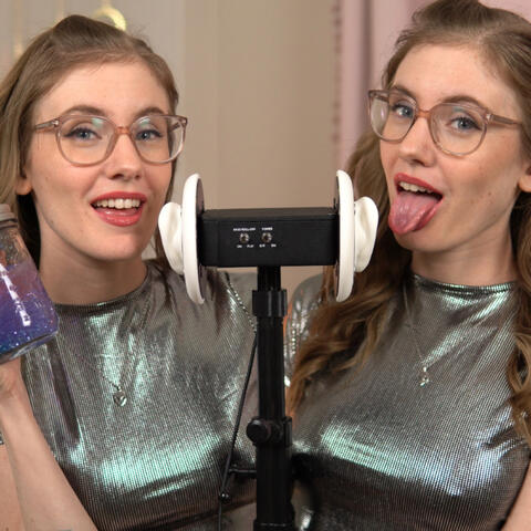 ASMR Ear Licking and Alien Sounds