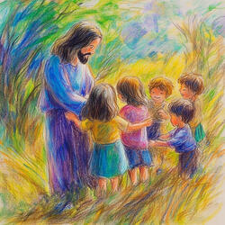 jesus loves the little children