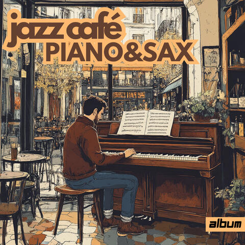 Jazz Cafe - Piano and Saxophone Edition - Ambient, Calming & Relaxing Jazz Music for Deep Focus, Study, and Concentration