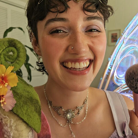 ASMR Friend Gets You Ready for the Ren Faire (tapping & scratching, makeup, personal attention)