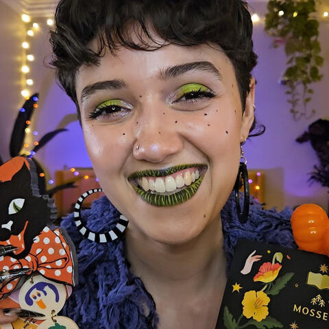 ASMR Halloween Store Roleplay (Whispered Costume Shopping Roleplay, Scratching & Tapping)