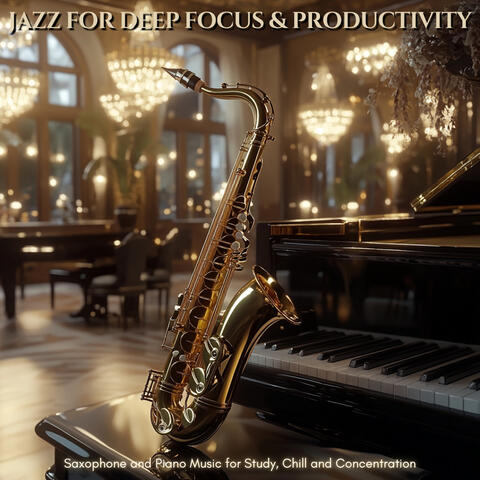 Jazz for Deep Focus and Productivity: Saxophone and Piano Music for Study, Chill and Concentration