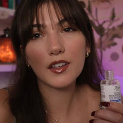 Facial Cleansing With Massager Brush
