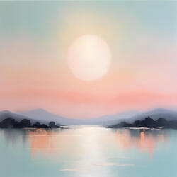 Sunlit Harmony Over Kyoto